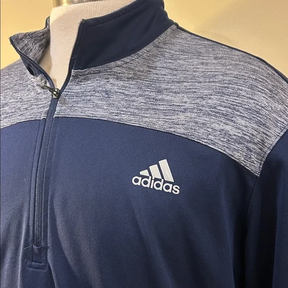 Adidas Navy Pullover - Picture 4 of 6
